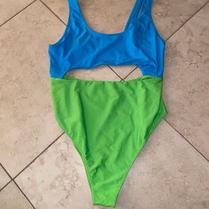 One piece bathing suit from Zara size Large never worn.
